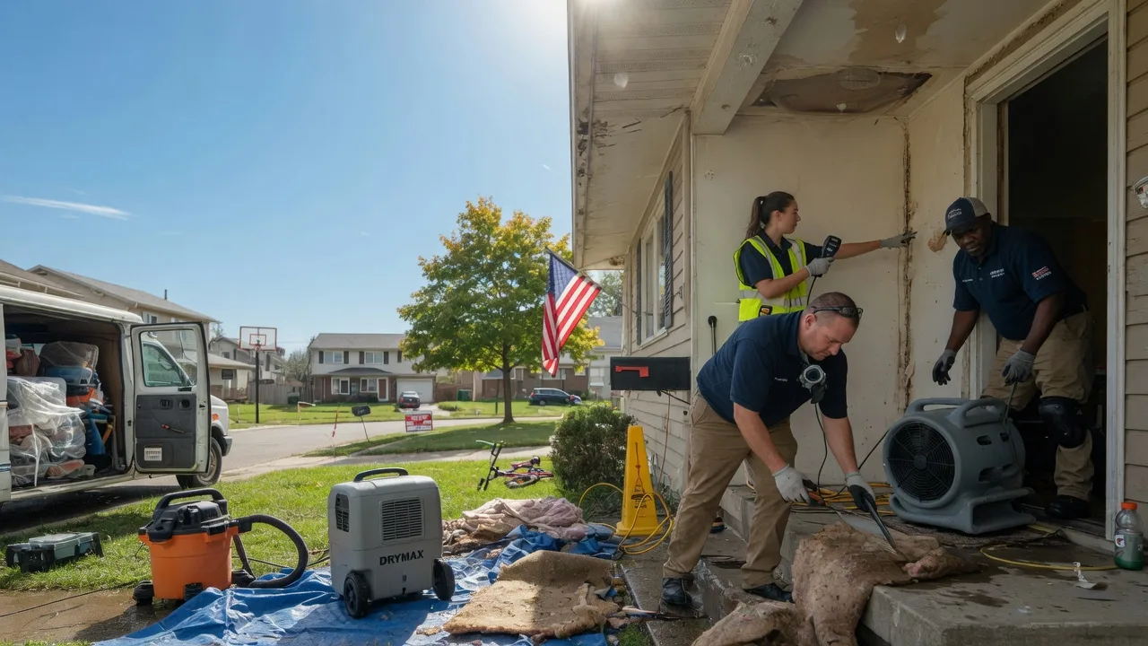 Water Damage Restoration in Pittstown, NJ near me